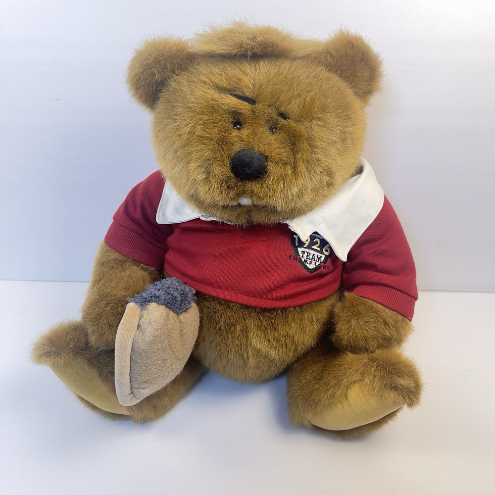 Land's End 1996 Rugby Teddy Bear Plush "1926 Team Champions" Gund Complete